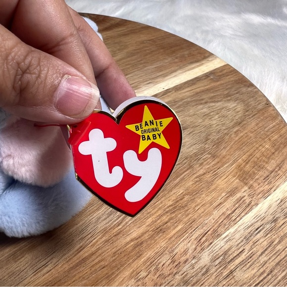 Vintage TY Peanut Elephant 1995 Beanie Baby - Picture 10 of 11
